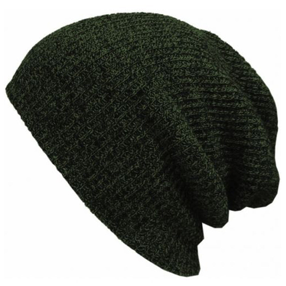 Wholesale Striped Needle Hip Hop Hat Autumn and Winter Men's Warm Woolen Hat